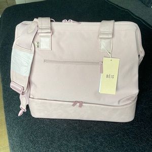 Atlas Pink NWT Beis Mini Weekender